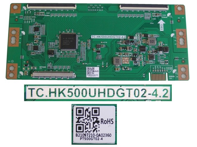 T-CON LCD modul TC.HK500UHDGT02-4.2 pro 50" LED TV