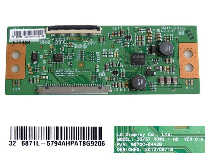 T-CON LCD modul 6870C-0442B / 6871L-5794A pro 32-37" TV