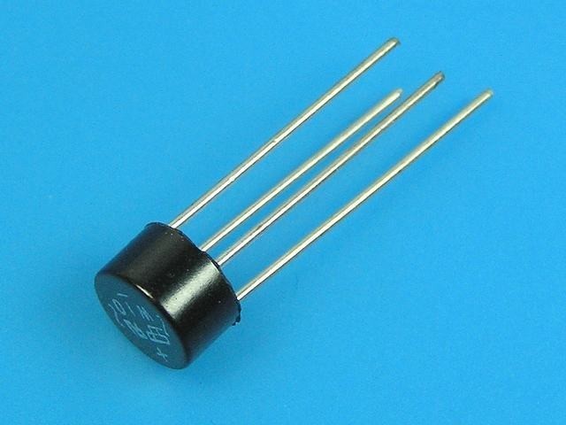 Kulový diodový můstek 500V 1.5A RB151 / B80C1500
