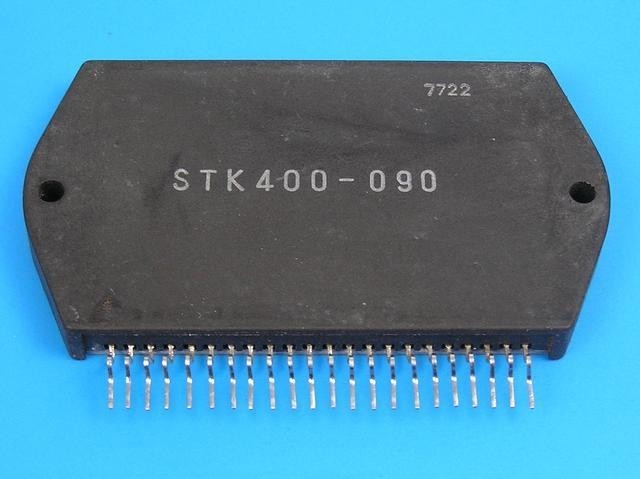 Integrovaný obvod STK400-080 / STK400-090 s NF-KS 3x45W