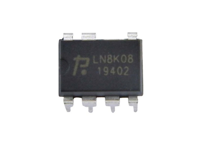 Integrovaný obvod LN8K08 v pouzdru DIP-7, 90-380V AC