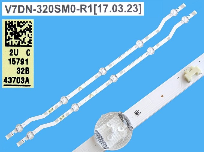 Sada LED podsvícení 580mm pro Samsung LCD TV, 2 kusy, typ V7DN-320SM0-R1