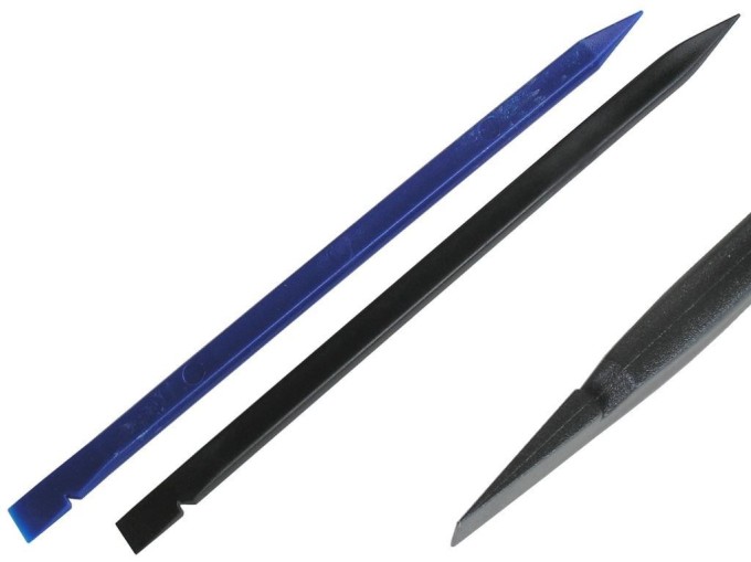 Přípravek pro rozebírání plastových krytů přístrojů černý/modrý