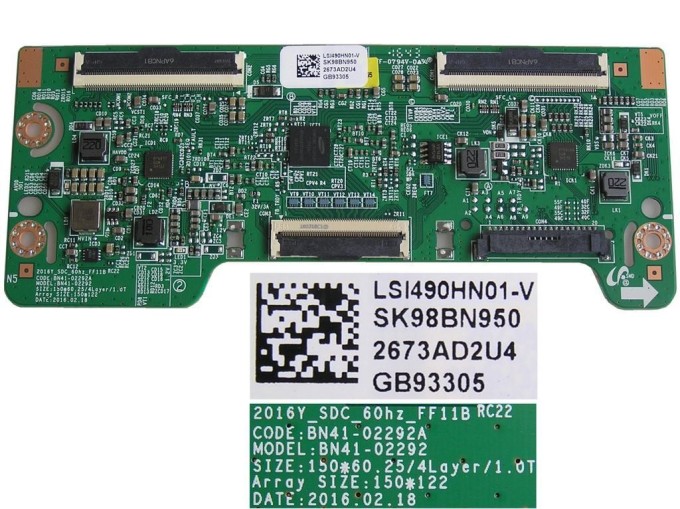T-CON LCD modul BN95-02673A / BN41-02292A pro LCD LED TV