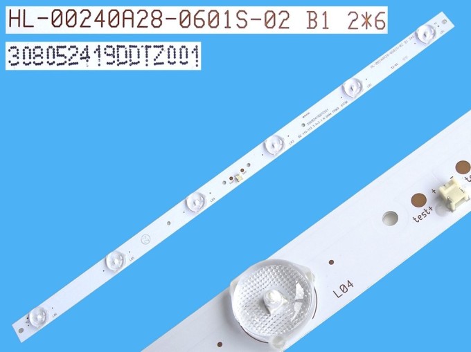 LED podsvětlení 440mm s 6 D-LED diodami pro LCD panel