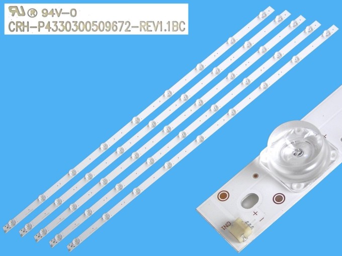 Sada LED podsvícení 838mm pro Sharp LCD TV – 5 pásků DLED