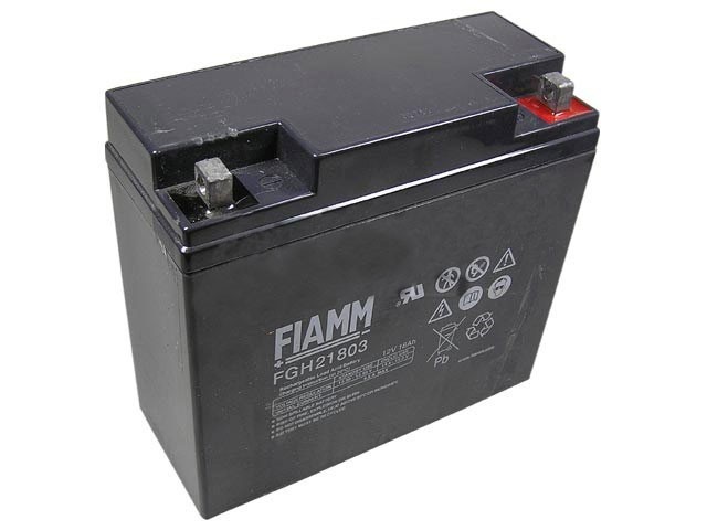 Olověný akumulátor 12V 18Ah s konektory M5 Fiamm FG21803