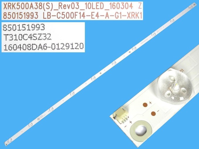 LED podsvětlení 990 mm s 10 LED diodami pro LCD TV