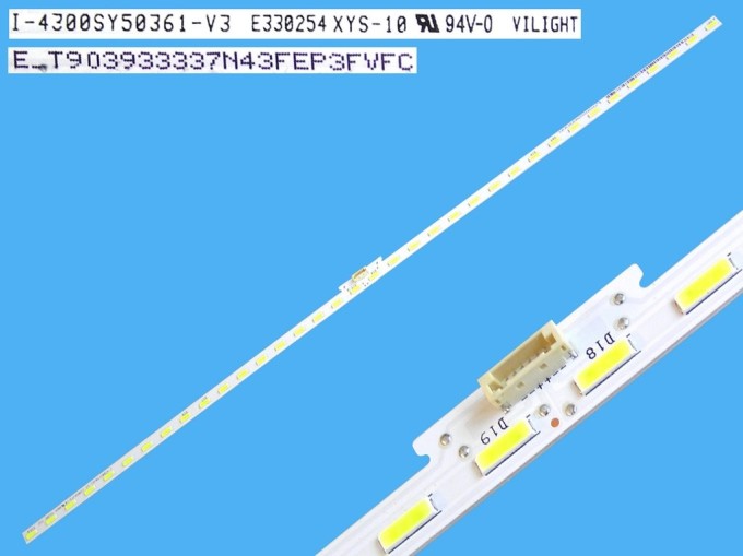 LED podsvit EDGE 465mm s 36 LED pro LCD panel 43" Sony