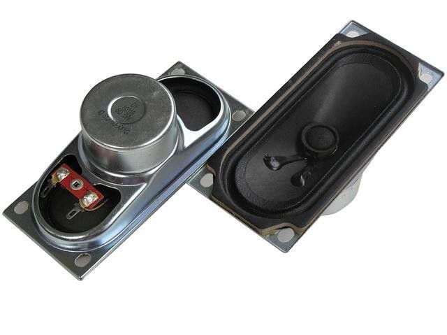 Širokopásmový reproduktor TV 8 Ω 5 W oválný 52x120 mm