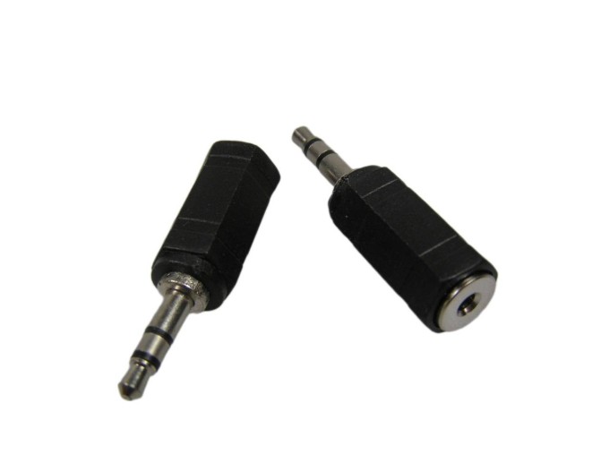 Audio redukce jack 3.5mm samec na jack 2.5mm samice stereo