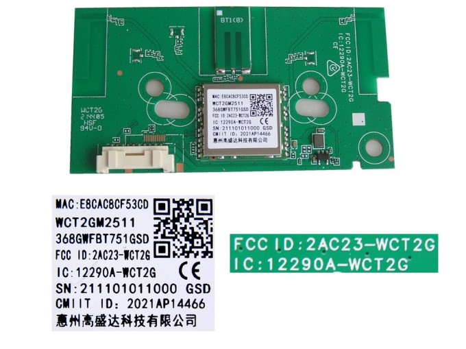 WiFi modul pro LCD LED TV Philips WCT2GM2511 / 368GWFBT751GSD