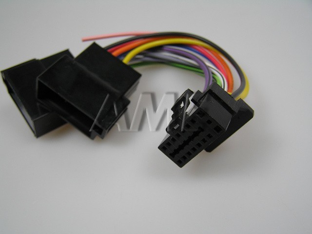 Redukční kabel AUTO ISO na ALPINE ZRS-74 2x7+2x1 pin