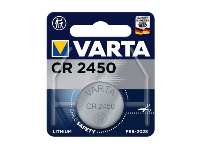 Lithiová baterie CR2450 3V Varta
