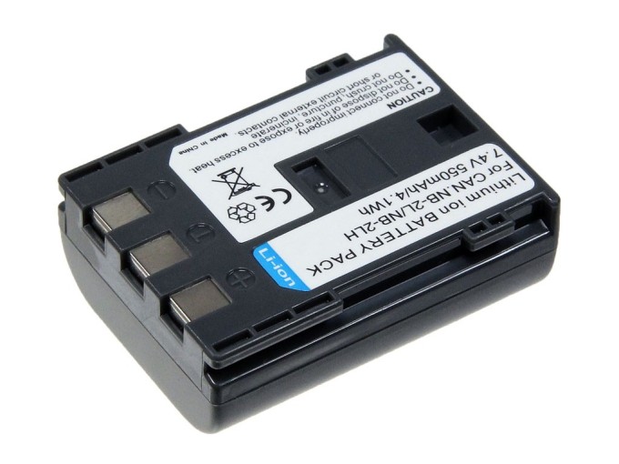 Neoriginální Li-Ion baterie CANON NB-2LH 7.4V 800mAh