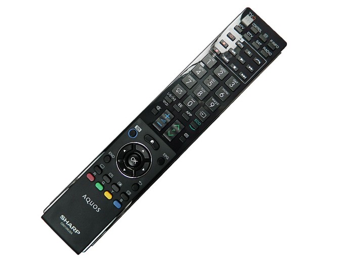 Originální dálkový ovladač SHARP RRMCGB013WJSA