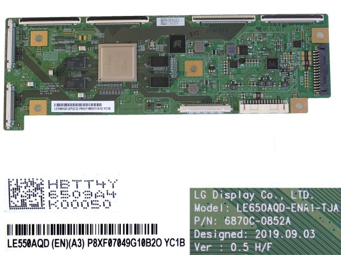 T-CON modul LCD OLED LE650AQD-ENA1-TJA pro 55" OLED TV