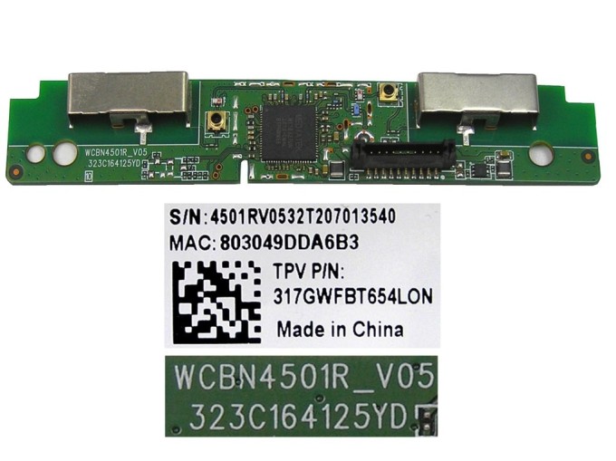 WiFi modul LCD LED TV Philips WCBN4501R_V05 / 317GWFBT654LON