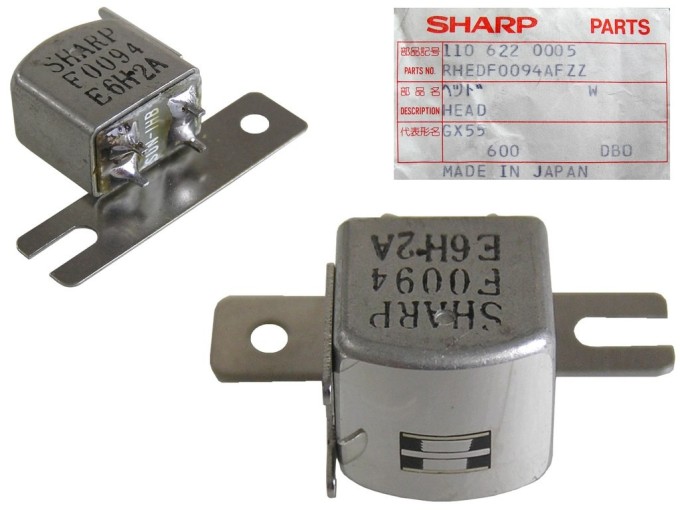 Stereo hlava 210 ohm RHEDF0094AFZZ pro kazetové magnetofony