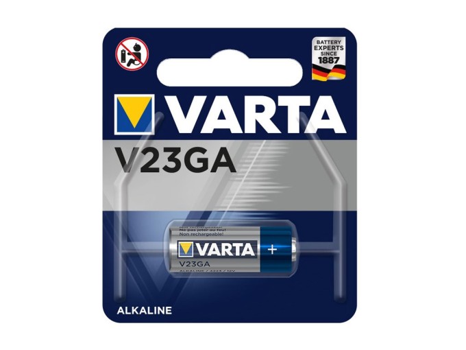 Baterie alkalická 12V 38mAh typ V23GA