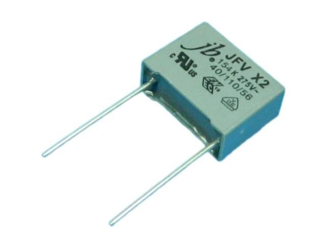 Polypropylenový odrušovací kondenzátor X2 150nF 275V
