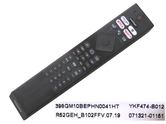 Originální dálkový ovladač Philips YKF474-B012 pro LCD LED TV