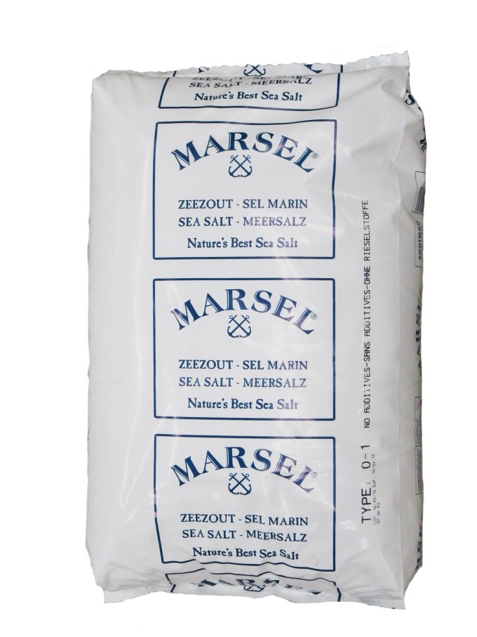 Australská mořská sůl Marsel  -  baleno 25kg pytel (jemná)