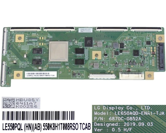 T-CON modul LCD OLED LE650AQD-ENA1-TJA pro LG 55" OLED TV