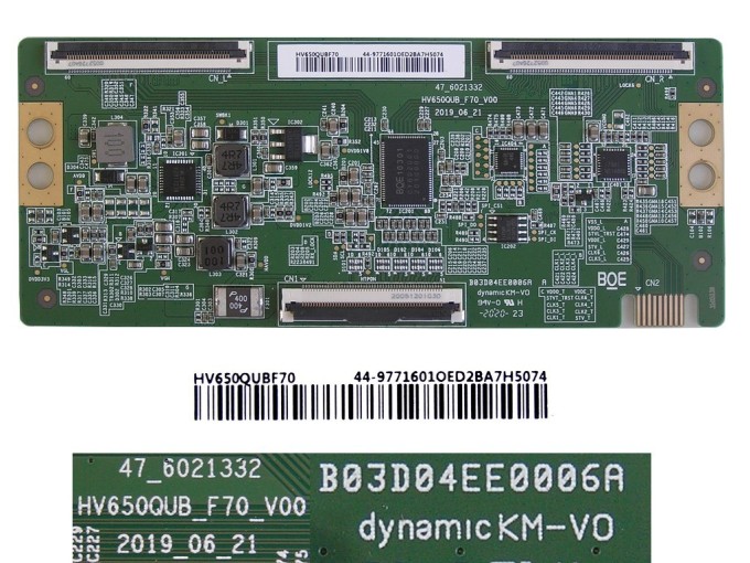 T-CON board HV650QUBF70 pro LCD TV 65" Philips