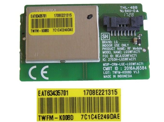 WiFi modul pro LCD LED TV LG EAT63435701 / LGSWAC71 / TWFM-K008D