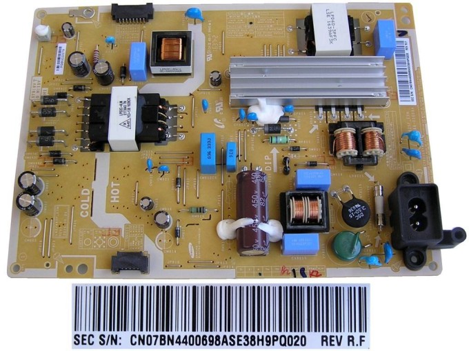 Napájecí modul LCD zdroje BN44-00698A pro TV