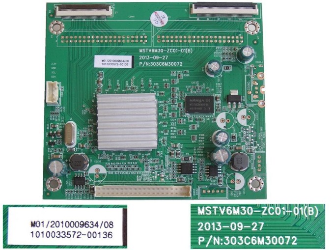 T-CON modul pro LCD LED TV 1010033572-00136 MSTV6M30-ZC01-01B