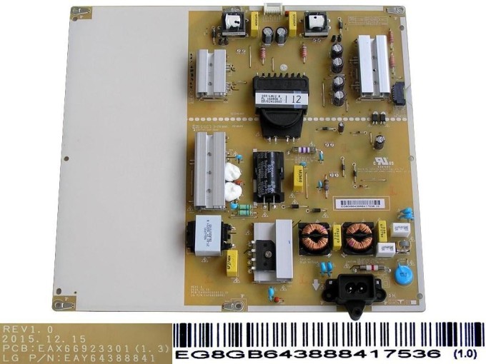 Napájecí modul LCD zdroj EAY64388841 pro TV LG 50-60"