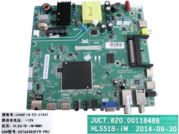Základní deska LCD modulu pro Changhong LED40D1100ISX