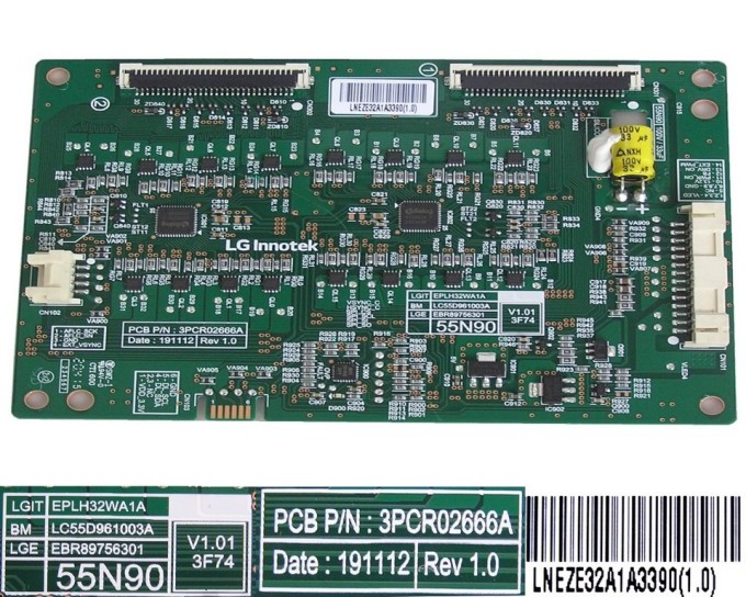 LED driver modul pro LCD TV s aktivním HDR EBR89756301