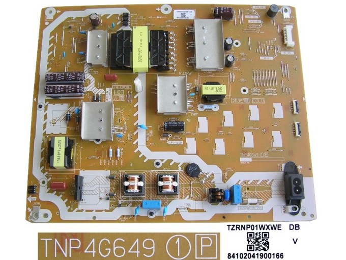 Napájecí zdrojová deska TNP4G649 / Power Supply Board TZRNP01WXWE pro LCD TV