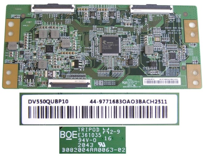 T-CON LCD modul DV550QUBP10 pro 55" TV