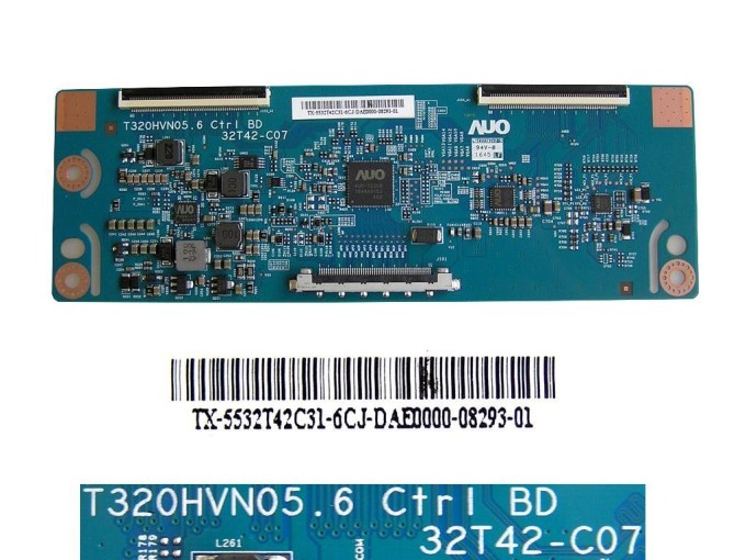 T-CON LCD modul T320HVN05.6 / 32T42-C07 / TX-5532T42C31