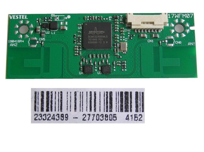 WiFi modul LCD LED Vestel 17WFM07 s konektorem