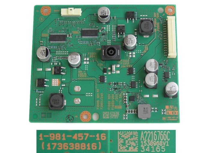 LED driver modul a inverter board pro Sony LCD TV 43"