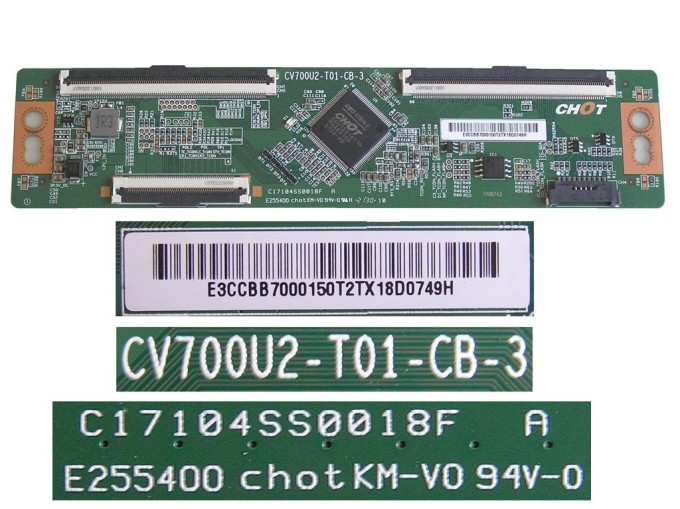 T-CON modul CV700U2-T01-CB-3 pro LCD TV 70"