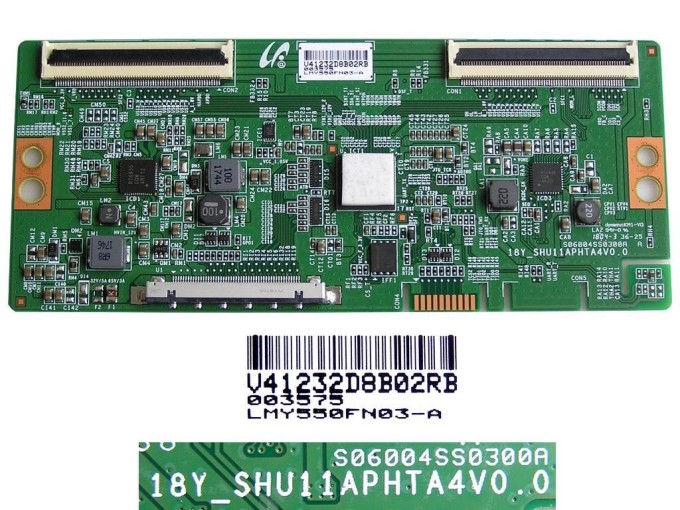 T-CON modul LCD LMY550FN03-A s deskou 18Y_SHU11APHTA4V0.0
