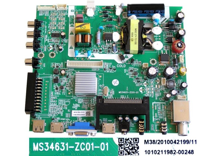 Základní deska LCD modulu Orava LT840LED M93B pro TV