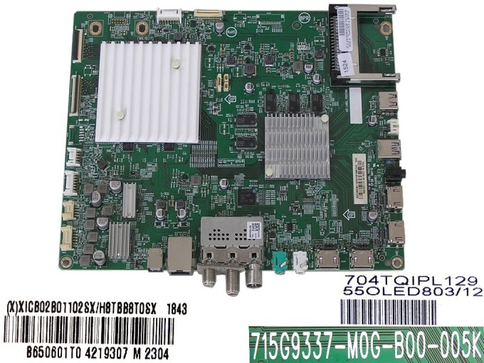 OLED LCD základní deska pro Philips 55OLED803/12 FZ1A - main board assy 715G9337-M0G-B00-005K