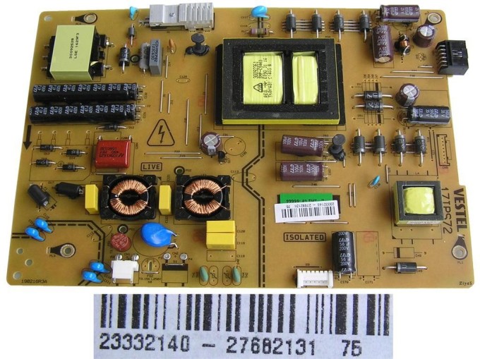 Zdrojový modul LCD 23332140 / SMPS board 17IPS72
