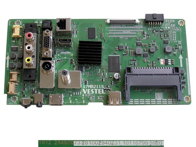 Základní deska LCD modulu 17MB211S pro TV Gogen TVF32R571STWEB