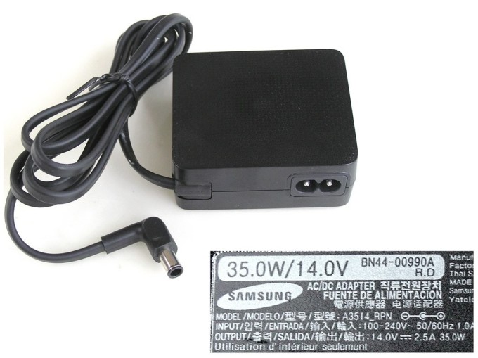 Napájecí adaptér 14V 2,5A s konektorem 6,5x4,4mm pro monitory Samsung A3514-RPN