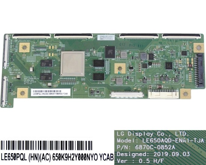 T-CON board OLED LE650AQD-ENA1-TJA pro LG 65" TV