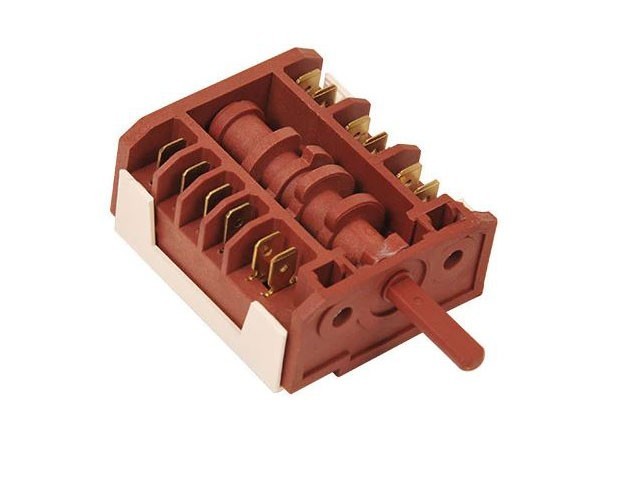 Volba programů trouby 3581980129 AEG s 6 polohami