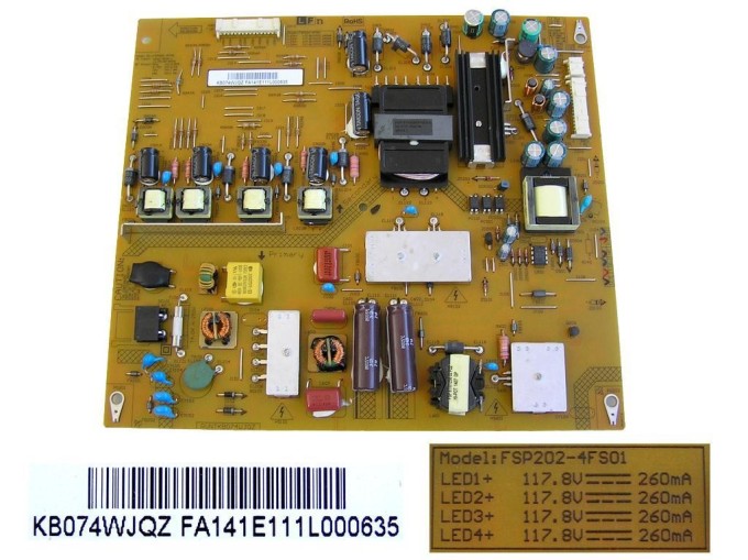 Zdrojový LCD modul RUNTKB074WJQZ pro Samsung FSP202-4FS01